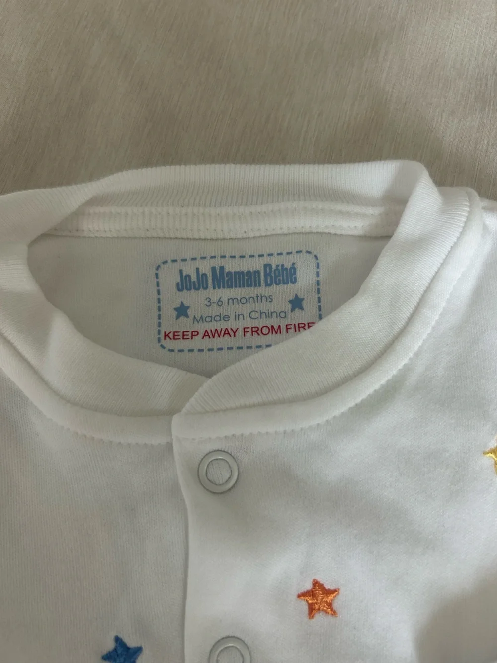 Jojo Maman Bebe sleeper 3-6 months